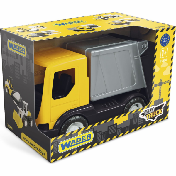 Tech Truck popelářský vůz v kartonové krabici