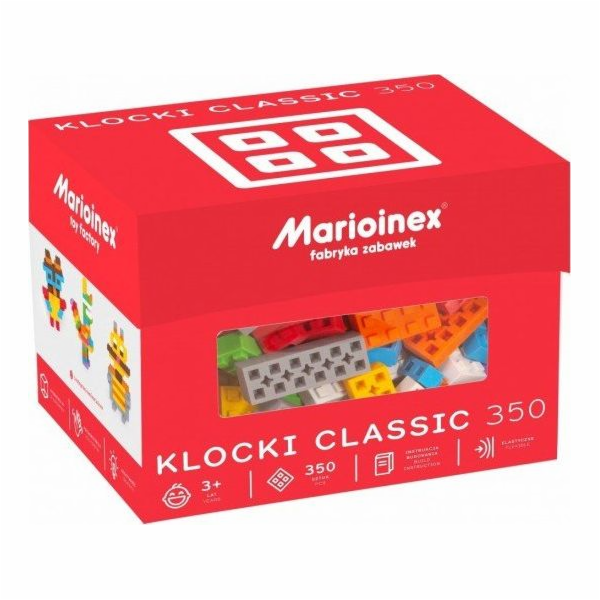 Klasické bloky 350 ks.