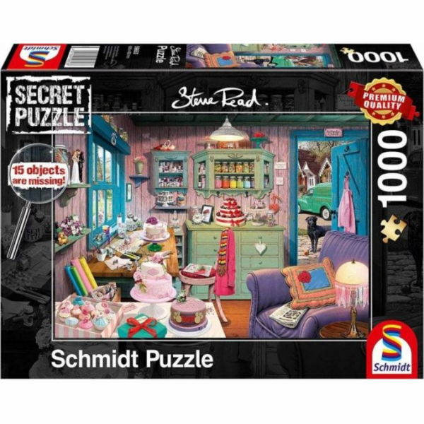 Puzzle Premium Quality 1000 dílků Steve Read Babiččin pokoj