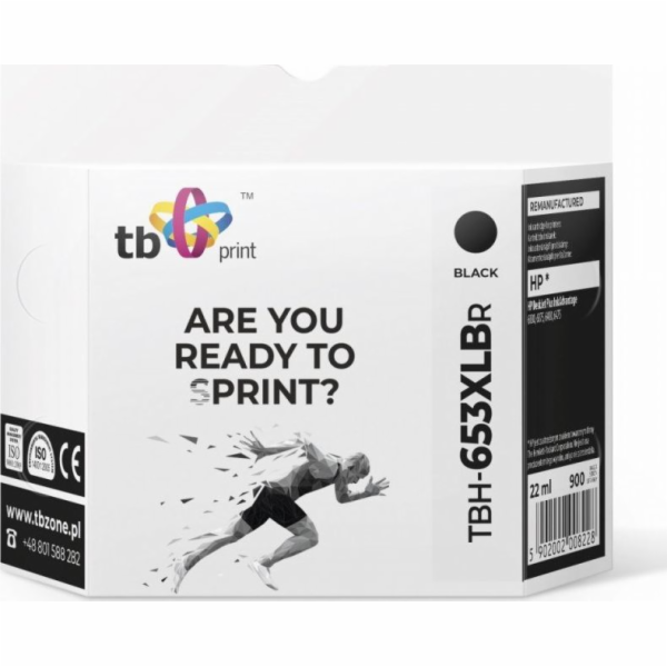 TB Print TB tiskový inkoust pro HP DeskJet 6075 TBH-653XL...
