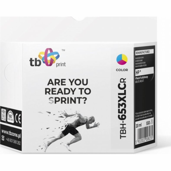 TB Print TB tiskový inkoust pro HP DeskJet 6075 TBH-653XL...