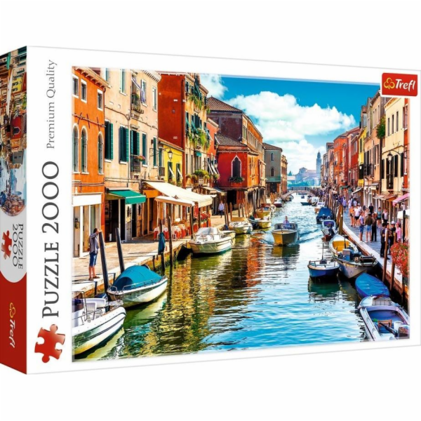 Trefl Ostrov Murano Benátky 2000 dílků Puzzle 