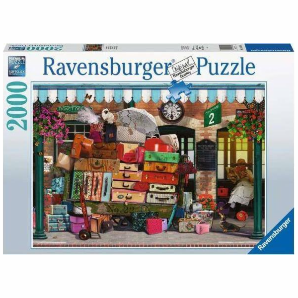 Puzzle 2000 dílků Lehké cestování