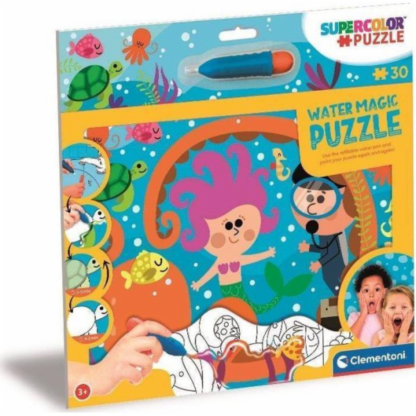 Puzzle 30 dílků Vodní magie Hluboké moře