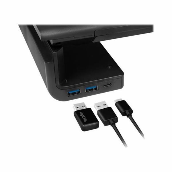 LOGILINK BP0141 Tabletop monitor riser 520mm long foldabl...