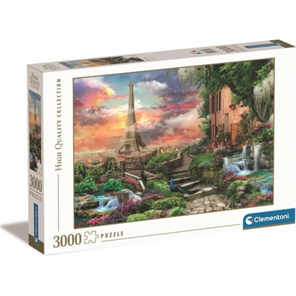 Clementoni - Puzzle 3000 Pařížský sen