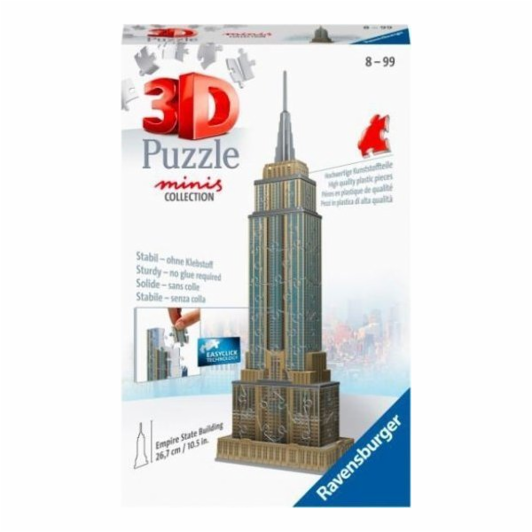 3D puzzle mini budovy. Empire State Building