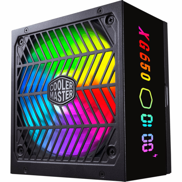 XG Plus 650W modulární 80+ Platinum ARGB zdroj