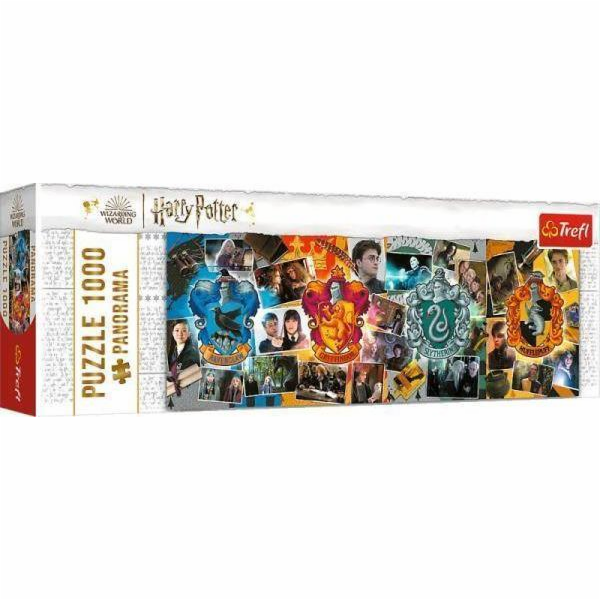 Puzzle 1000 dílků Čtyři domy v Bradavicích Harry Potter