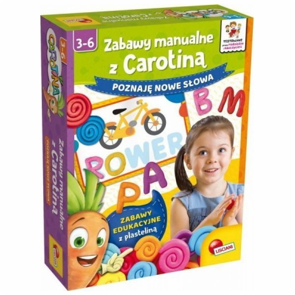 Vzdělávací stavebnice Carotina Manuální hry - Slovní zásoba