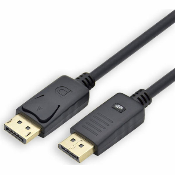 DisplayPort kabel 1,8 m M/M v 1,4, černý