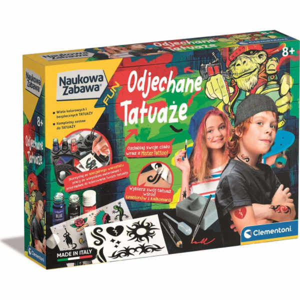 Vzdělávací sada Crazy tattoos