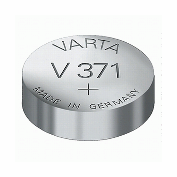 VARTA stříbrný knoflíkový článek 371, baterie