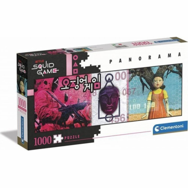 Puzzle 1000 dílků Panorama Netflix Squid Game