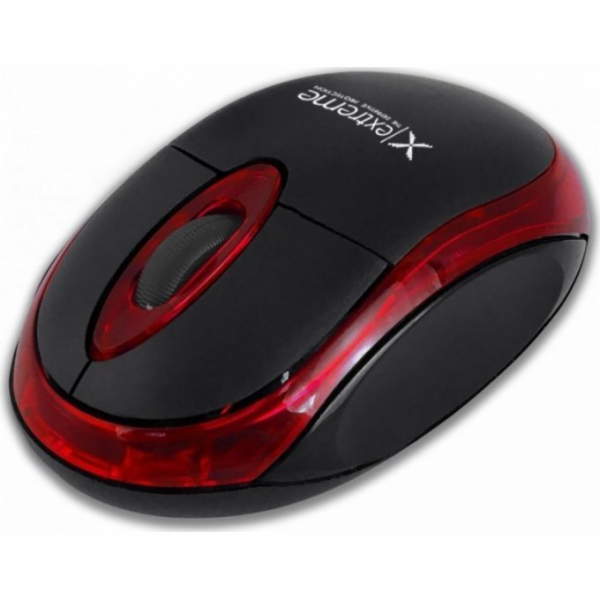 3D myš Cyngus červená bluetooth