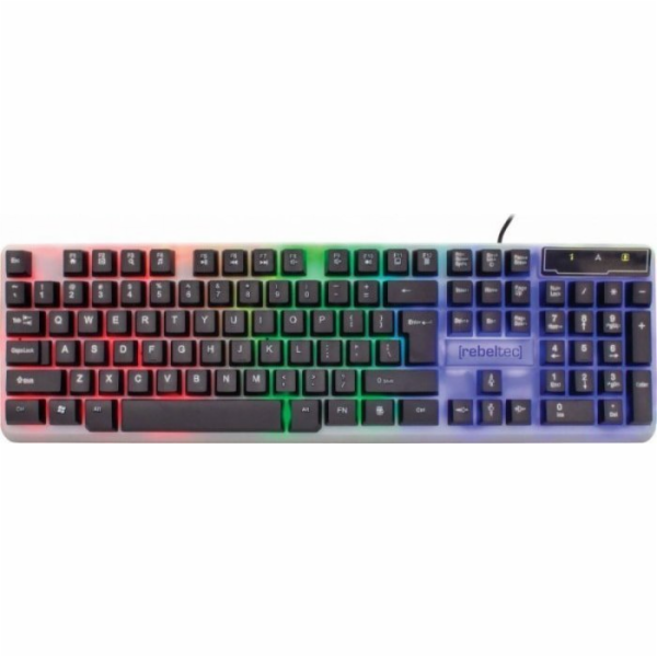 Neonová klávesnice Rebeltec (KLRYNEONRGB)