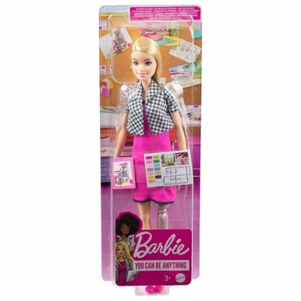 Panenka Barbie Kariéra Interiérový designér HCN12