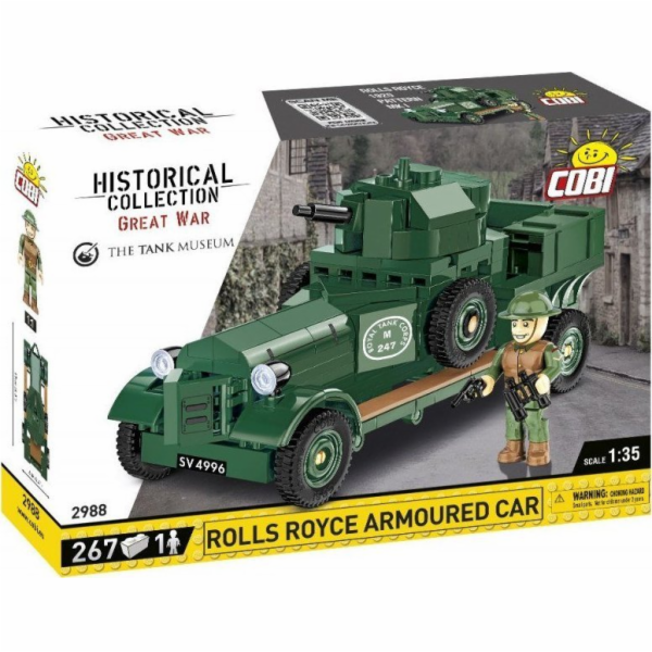 Klocki Historical Collection Rolls-Royce Armored Car 1920...