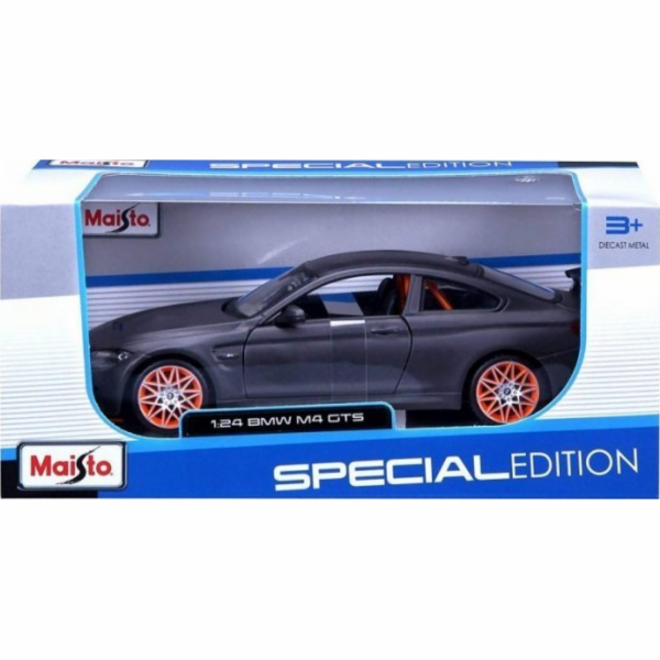 MAISTO 31246-88 BMW M4 GTS šedý vůz 1:24