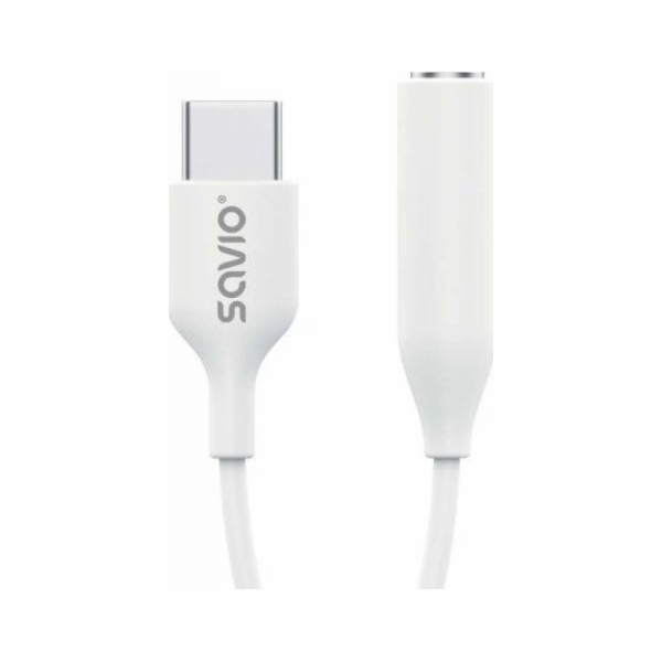 Audio adaptér - USB typ 3.1 C (M) - Jack 3,5 mm (F) - bíl...