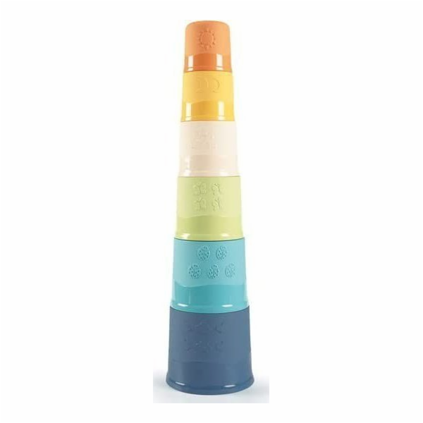 Hračka Smoby LS Pyramida kelímky, 100% recyklovatelné