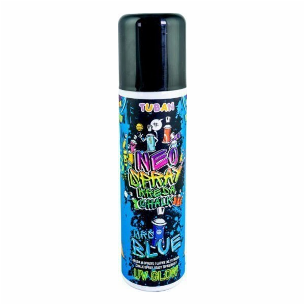 Neo modrá křída ve spreji 150ml