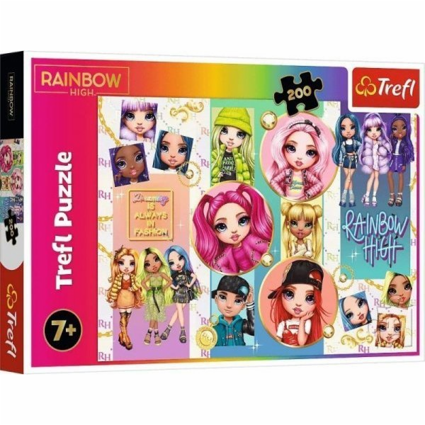 Puzzle 200 dílků Rainbow High Friendship