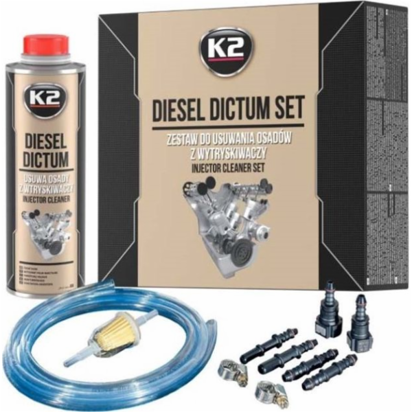 K2 DIESEL DICTUM SET - Injector cleaner set + Diesel Dict...