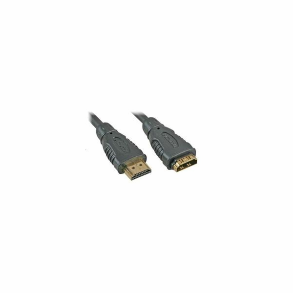 PREMIUMCORD Kabel prodlužovací HDMI - HDMI 2m, zlacené ko...