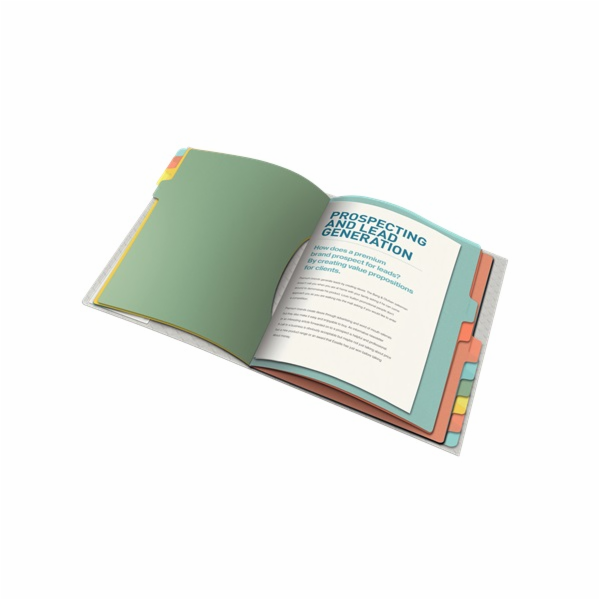 Esselte třídící desky Colour Ice, 12 listů, mix barev