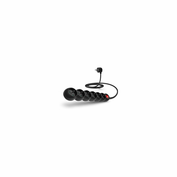 CONNECT IT prodlužovací kabel 230 V, 6 zásuvek, 5 m, s vy...