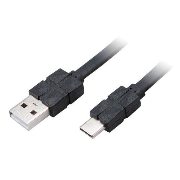 AKASA kabel PROSLIM USB 2.0 Type-C na Type-A, 30cm