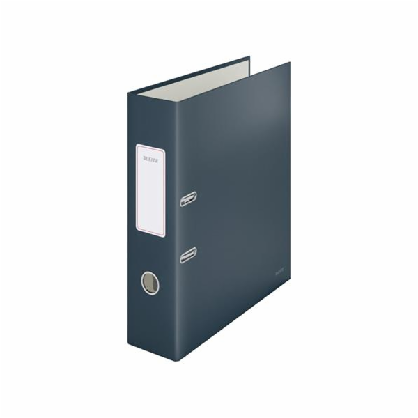 LEITZ Pákový pořadač 180°  Cosy hebký A4 80 mm sametová šedá