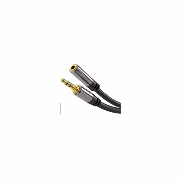 PREMIUMCORD prodlužovací kabel, Jack 3.5mm - Jack 3.5mm M...