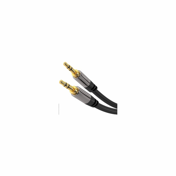 PREMIUMCORD kabel, Jack 3.5mm - Jack 3.5mm M/M 1,5m