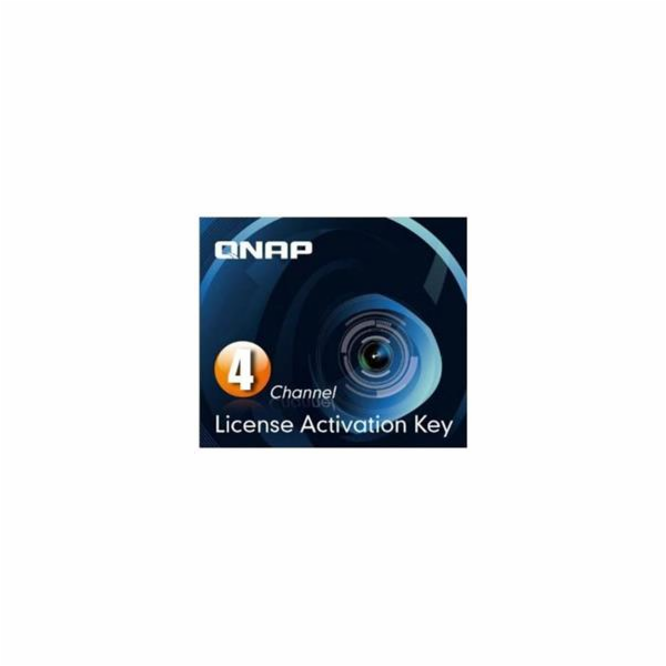 QNAP LIC-SW-SURVEILLANCE-4CH(Physical pack)