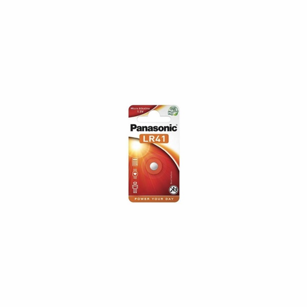 PANASONIC Alkalická MIKRO baterie LR-41EL/1B 1,5V (Blistr...