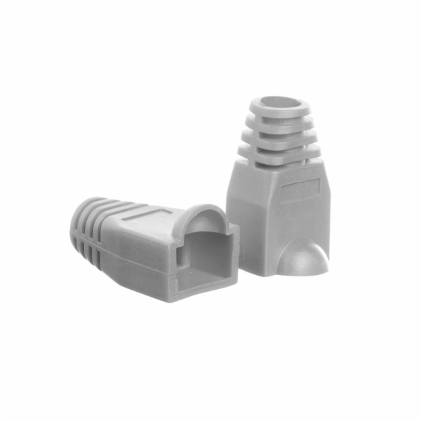 NETRACK 105-80 boot for RJ45 plug gray 100 pcs.