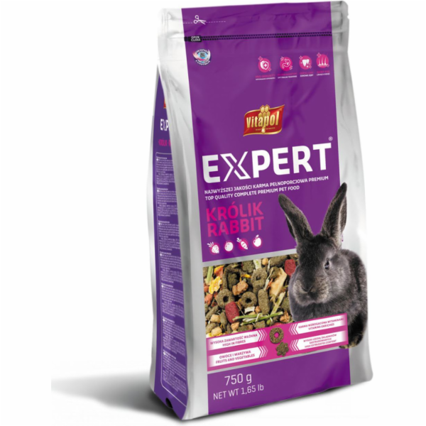 VITAPOL Expert - rabbit food - 750 g