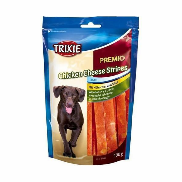 TRIXIE Premio Stripes Cheese Chicken Stripes- Dog treat -...