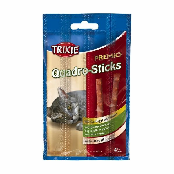 Snacks Premio Sticks-poultry with liver-dry cat food-5x5g
