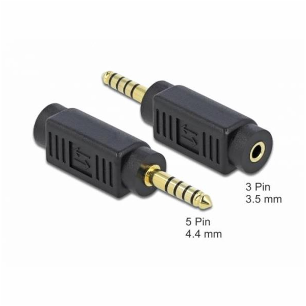 Delock Adaptér Stereo jack samec 4.4 mm 5 pin na Stereo j...