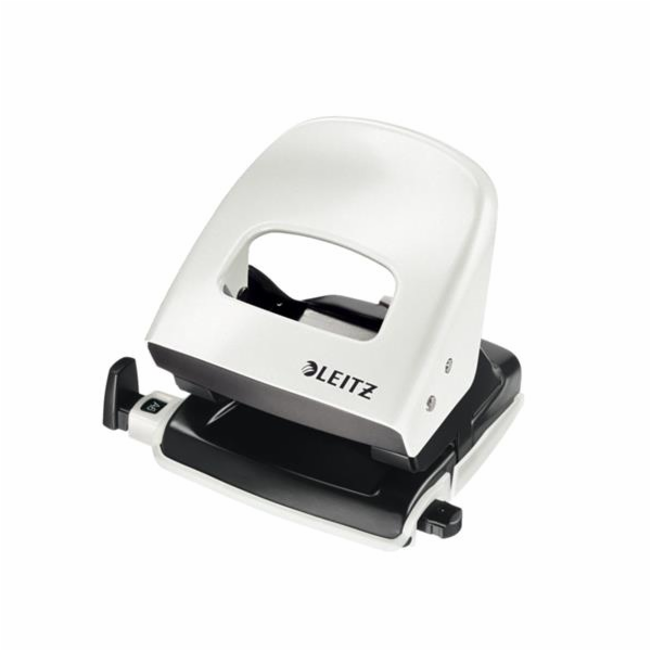 Stolní děrovačka Leitz NeXXt 5008, perleťová bílá, box