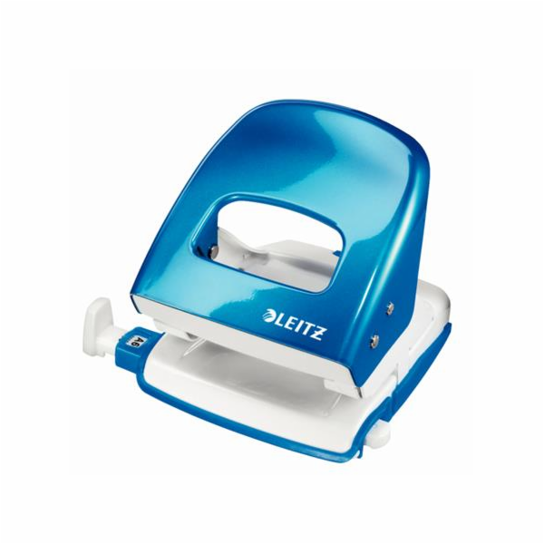 LEITZ Stolní děrovačka  NeXXt WOW 5008, met. modrá, box