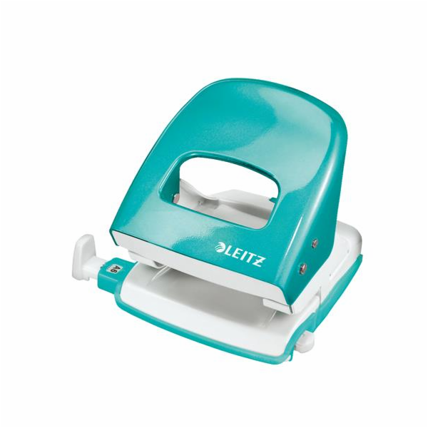 LEITZ Stolní děrovačka  NeXXt WOW 5008, ledově modrá, box