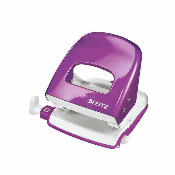 LEITZ Stolní děrovačka  NeXXt WOW 5008, purpurová, box