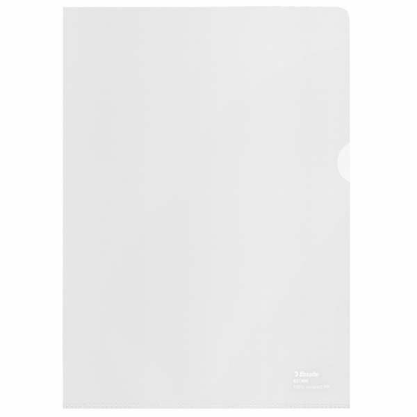 LEITZ Recyklované euroobaly Esselte A4, 100mic, krabice 1...