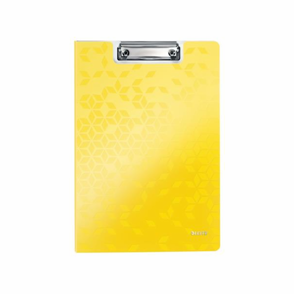 LEITZ Podložka na psaní se zakrývací deskou  WOW, A4, žlutá