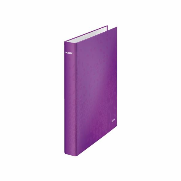 LEITZ Kroužkový pořadač  WOW, A4+, 2DR/25mm, purpurová