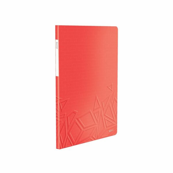 LEITZ Katalogová kniha  UrbanChic, PP, A4, 20 kapes, červená